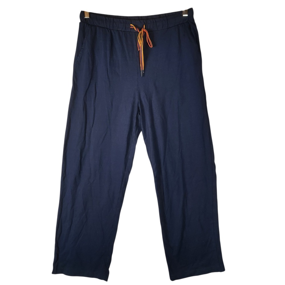 Paul Smith x STARLUX Business Class Sleepwear Pants Size M Navy Organic Cotton